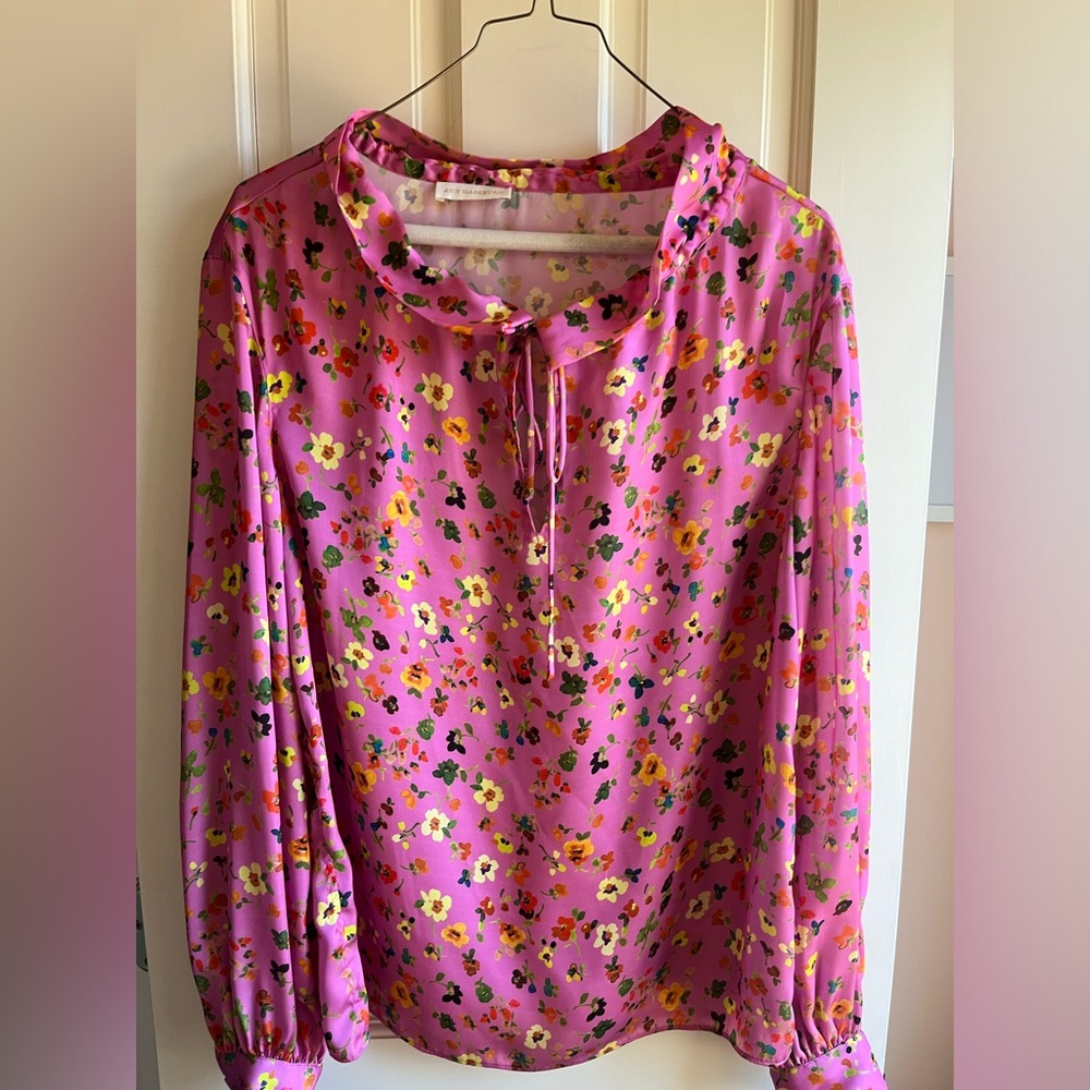 Beautiful pink floral top